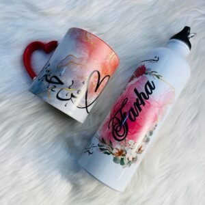 Customized name water bottle