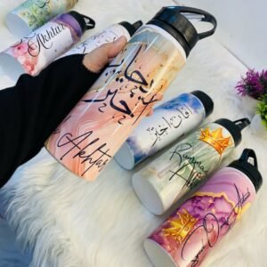 Name customized straw bottle