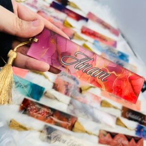 Name customized book mark