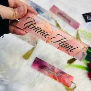 Name customized book mark