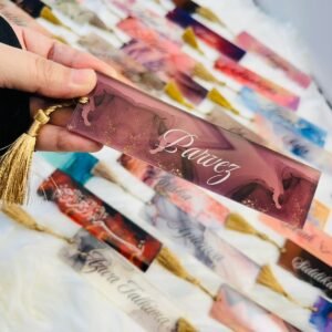Name customized book mark