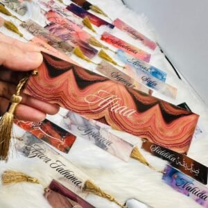 Name customized book mark
