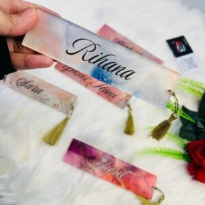 Name customized book mark