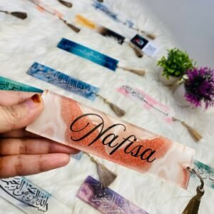 Name customized book mark