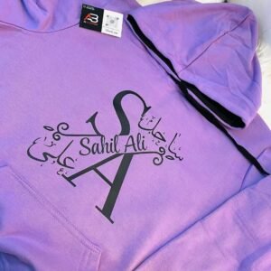 Name customized hoodie