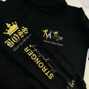 Name customized hoodie