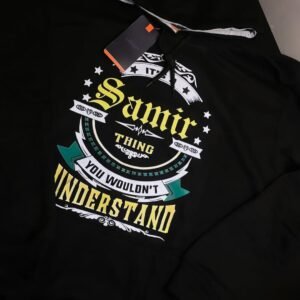 Name customized hoodie
