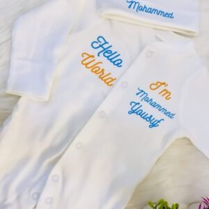 Name customized romper