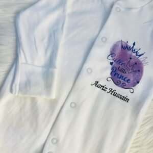 Name customized romper