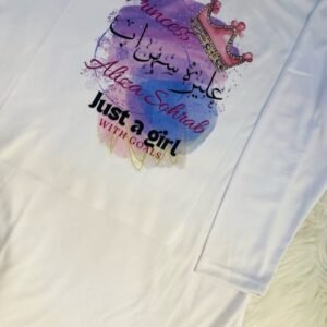 Name customized kurti