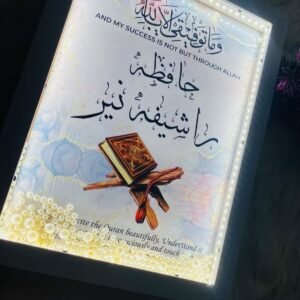 Name customized frame