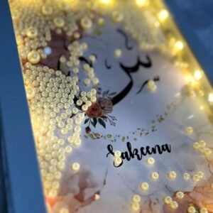 Name customized frame