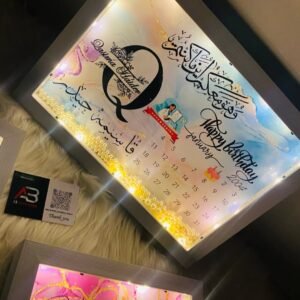 Name customized frame