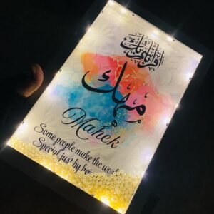 Name customized frame