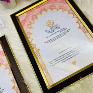 Name customized frame