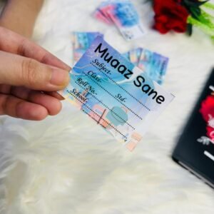 Name customized sticker