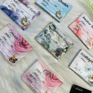 Name customized sticker