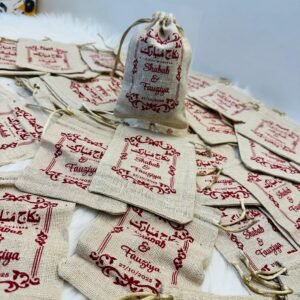 Name customized Nikah return gift