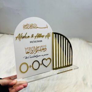 Name customized couple Thumb board