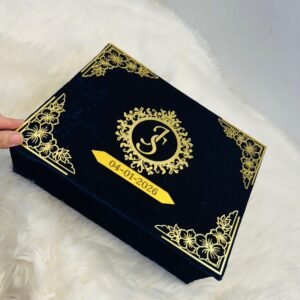Name customized Invitation box
