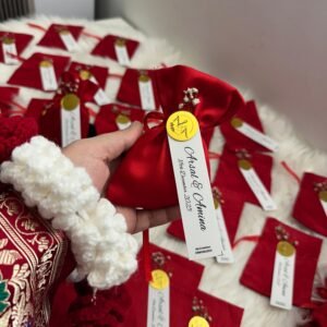 Name customized  Nikah return gift