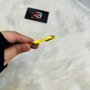 Name customized bangle bracelet