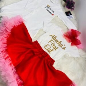 Name customized 1st Ramzan Eid dress combo Eid special