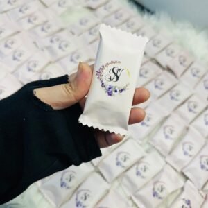 Name customized wedding return gift chocolate 100 piece