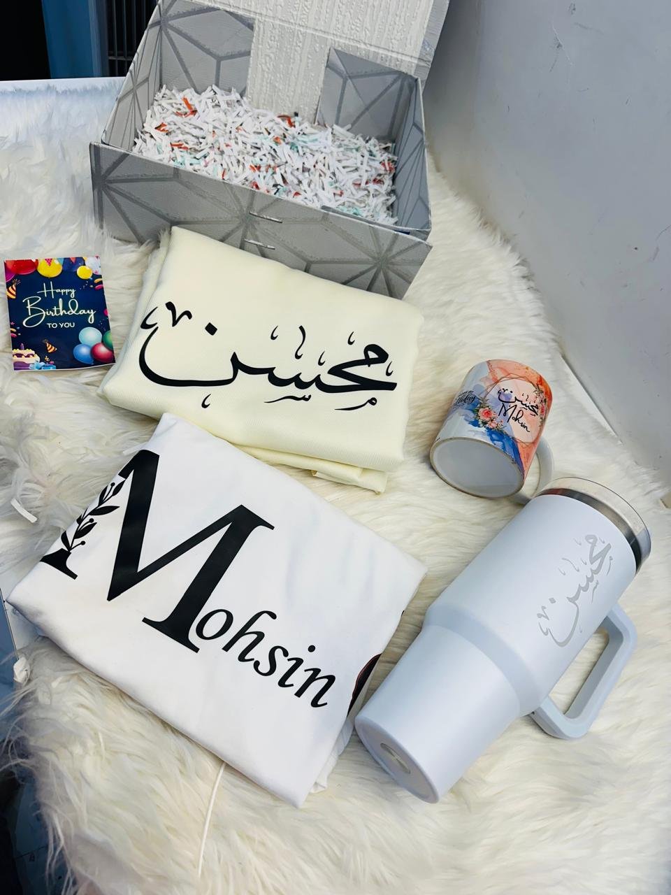 Name customized gift hamper for Birthday Name customized gift hamper for Birthday
