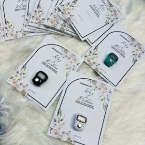 Name customized wedding return gift Tasbeeh card 50 piece