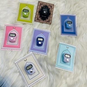 Ramadan theme counter tasbeeh for distribution pack of 10