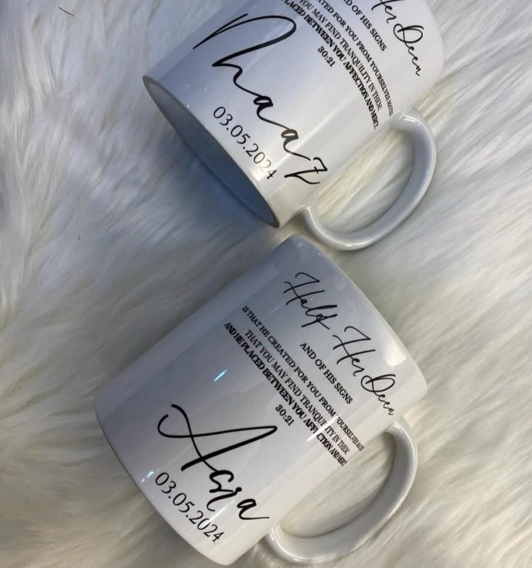 Name customized mug